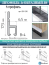 The profile is h-shaped 2500*17,5*6,5 (base 4.0), material anodized aluminum (EB-1255)