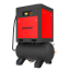 Screw compressor 2 in 1 (compressor + receiver): HRS-941500T3
