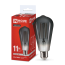 Лампа светодиодная LED-ST64-deco smoky 11Вт 230В E27 4000K 980Лм дымчатая IN HOME