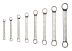 Набор двусторонних накидных ключей, 10 шт. (6 - 27 мм)
