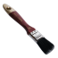 Кисть "SANTOOL" плоская МАСТЕР 1" черная натуральная щетина деревянная ручка