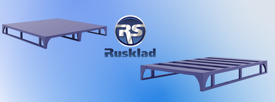 Металлические поддоны Rusklad: для склада, производства и логистики.