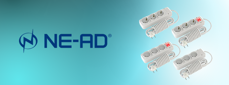 Бытовые удлинители NE-AD: надёжность и удобство в каждой детали.