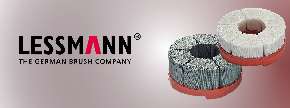 Набивные щётки HFB от LESSMANN: высокоэффективные инструменты для обработки поверхностей.