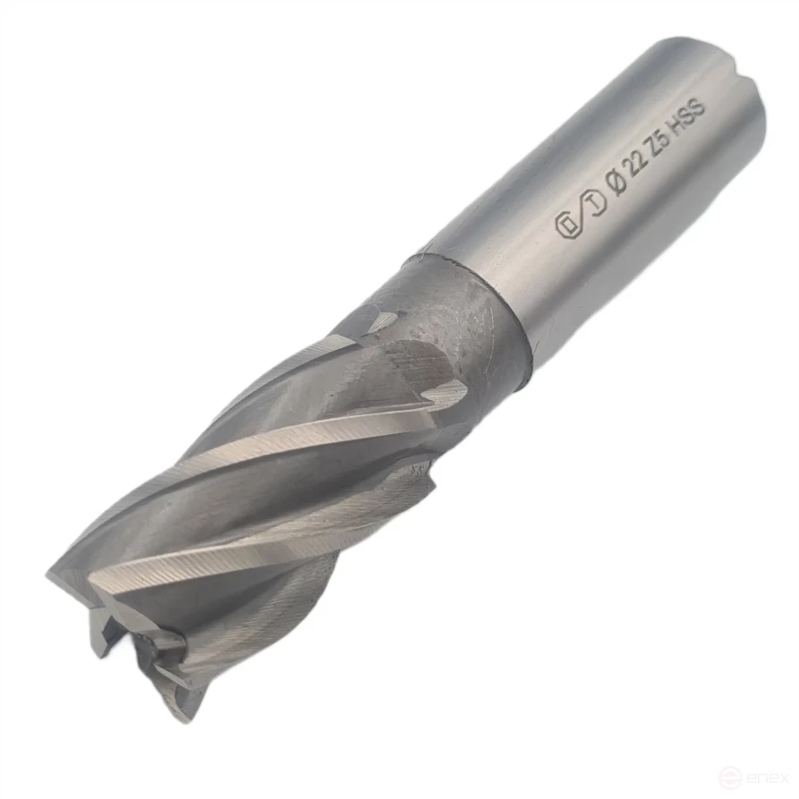 Фреза концевая ц/хв 22х38х104 z-5 HSS (ОТ) (1*2)