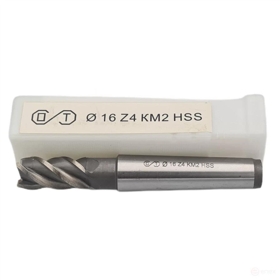 End milling cutter k/xb 16x32x117 z-4 KM2 HSS (FROM)