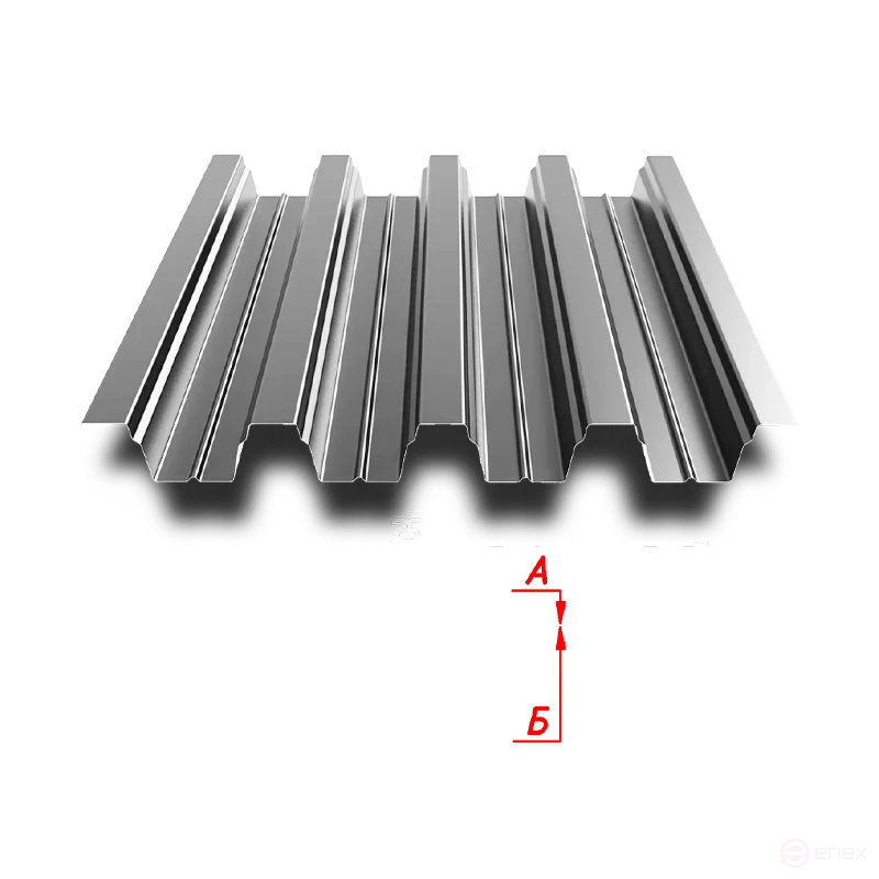 Profile sheet H75 750/800 0.55 mm OTS