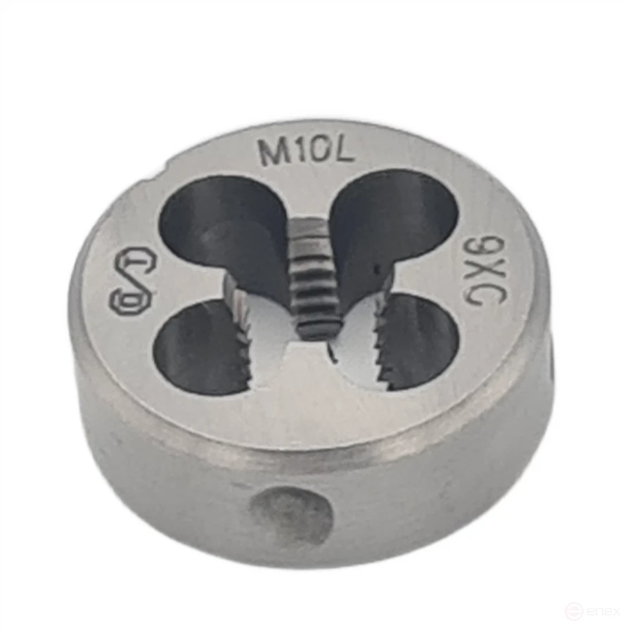 Плашка М 10х1,5 (Ф30) 9ХС 6g левая (ОТ) (1*5)