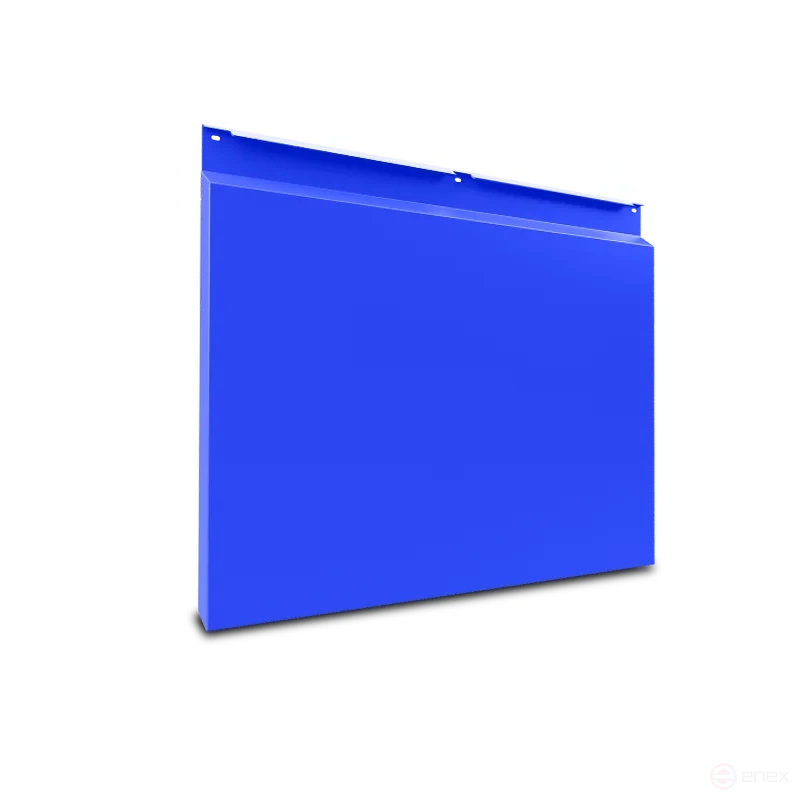 Фасадные кассеты ZT (закрытого типа) 1 мм порошок