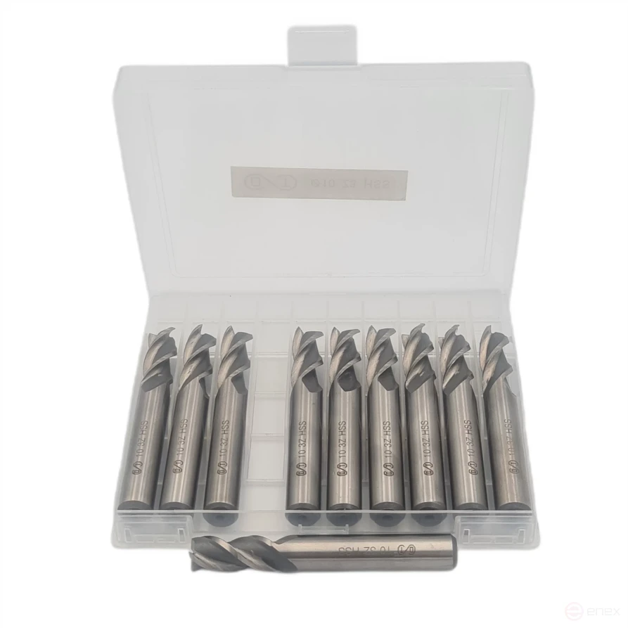 Фреза концевая ц/хв 10х22х72 z-3 HSS (ОТ) (1*10)