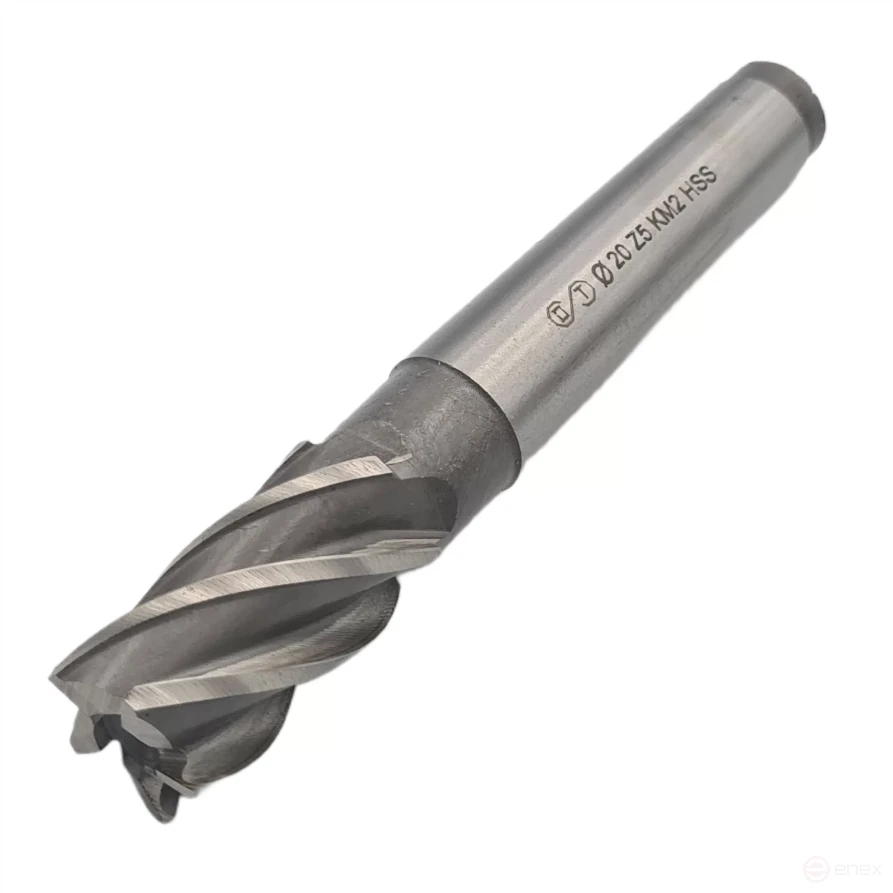 End milling cutter k/xb 20x38x123 z-5 KM2 HSS (FROM)