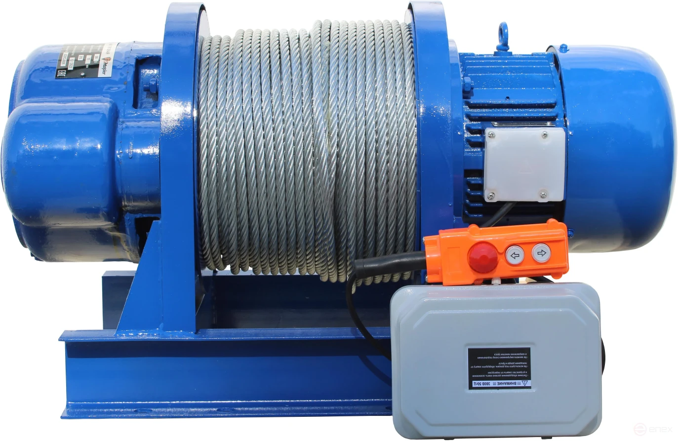 Electric traction stationary winch Shtapler KDJ (J) 2000/1000kg 35/70m 380V