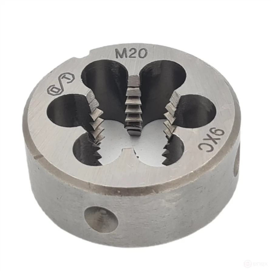 Плашка М 20х2,5 (Ф45) 9ХС 6g (ОТ) (1*5)