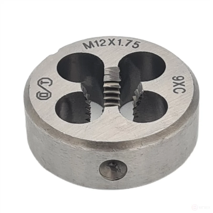 Плашка М 12х1,75 (Ф38) 9ХС 6g (ОТ) (1*5)