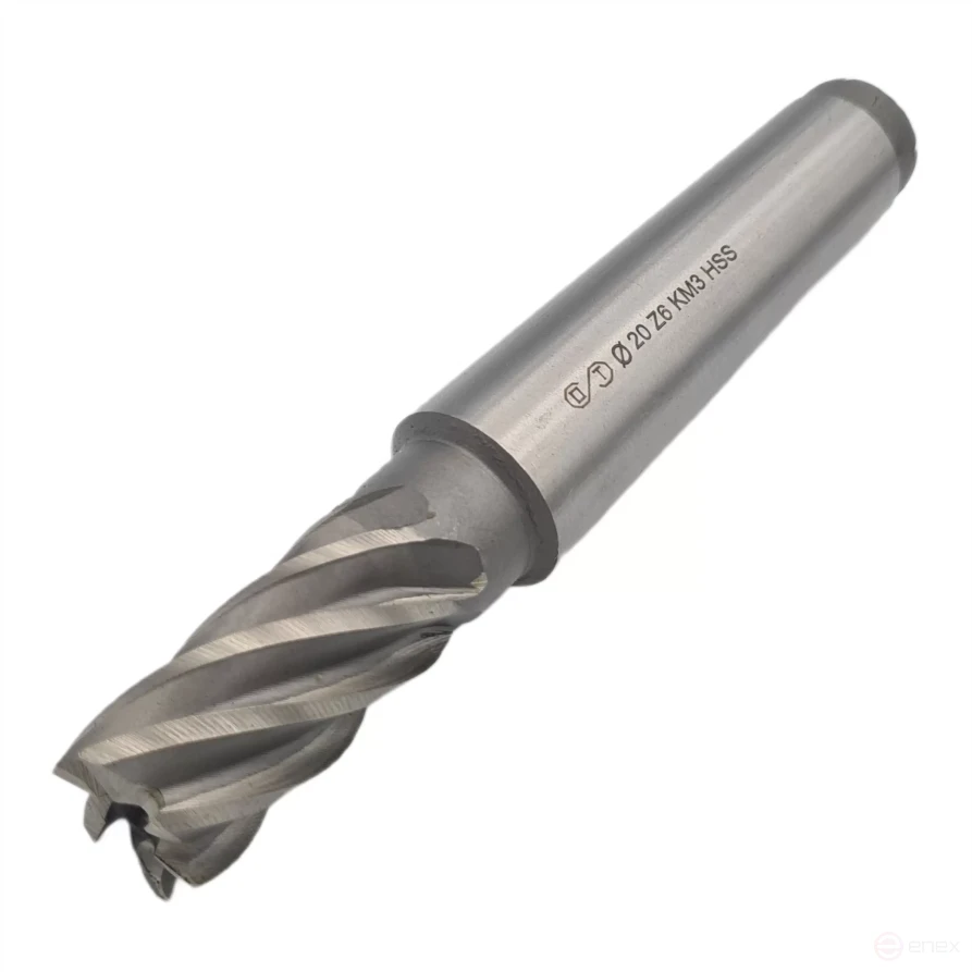 Фреза концевая к/хв 20х38х140 z-6 КМ3 HSS (ОТ)