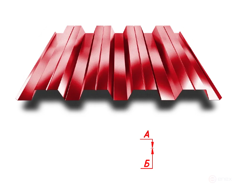 Профлист Н60 845/902 0.6 мм ЛКП