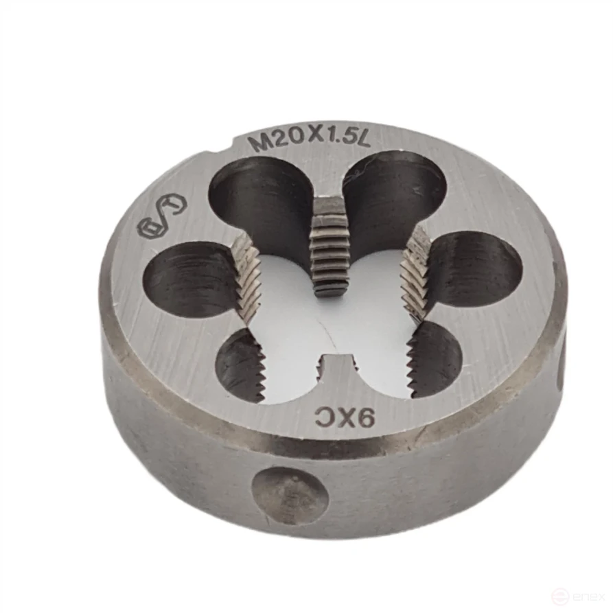 Плашка М 20х1,5 (Ф45) 9ХС 6g левая (ОТ) (1*5)