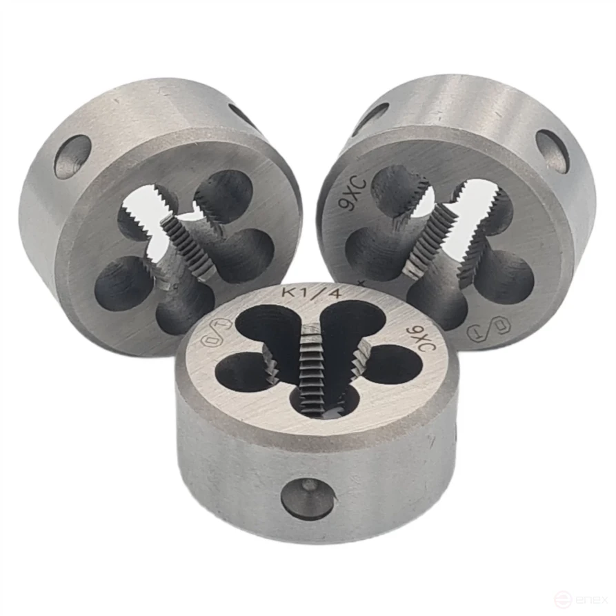 Плашка K 1/4 (Ф38) 9ХС 6g (ОТ) (1*5)