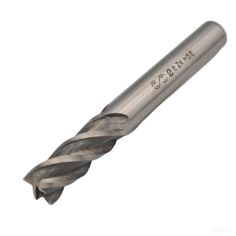 Фреза концевая ц/хв 8х19х63 z-4 HSS (ОТ) (1*10)