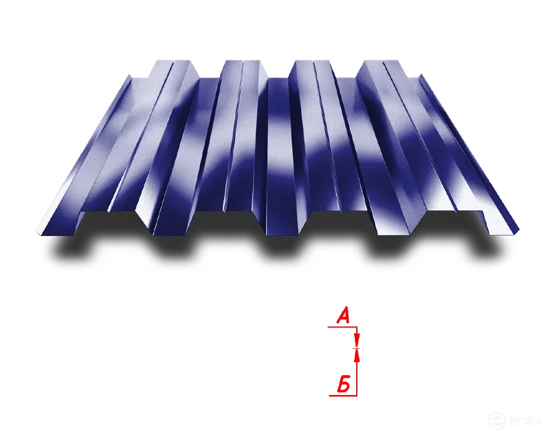 Profile sheet H60 845/902 0.65 mm RAL 5002