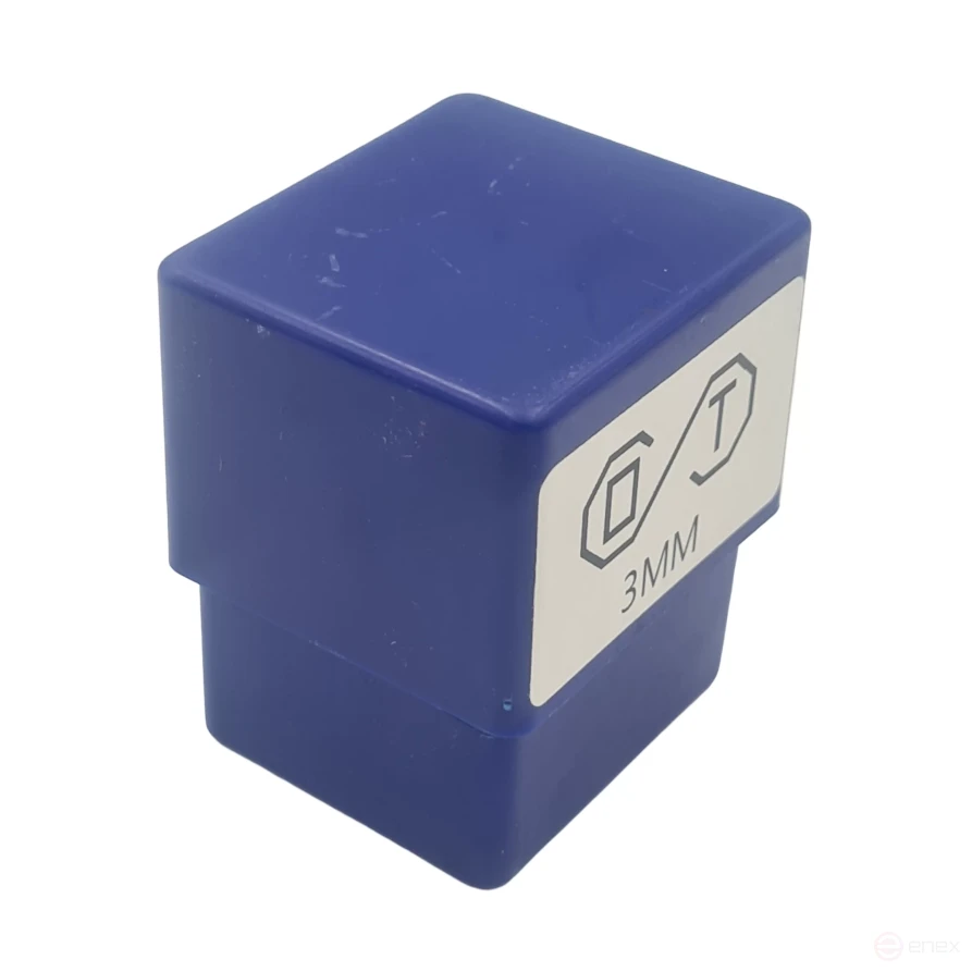 Клеймо буквенное кириллица № 3 (комплект 33 шт.) (ОТ)