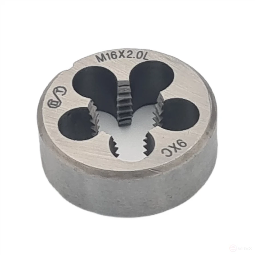 Плашка М 16х2,0 (Ф38) 9ХС 6g левая (ОТ) (1*5)