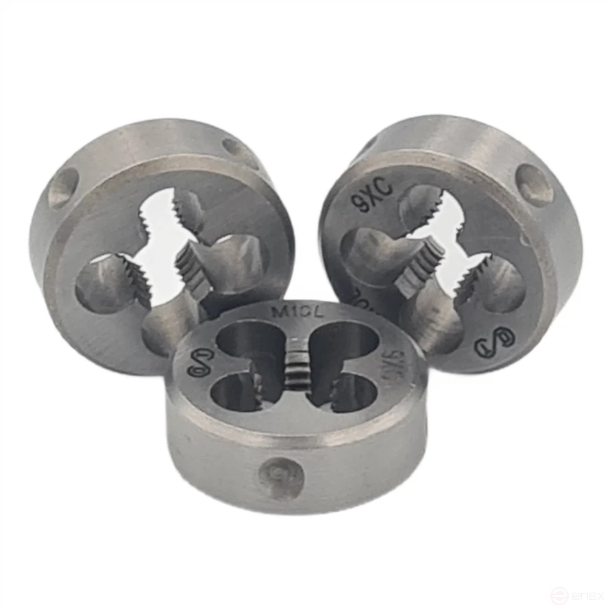 Плашка М 10х1,5 (Ф30) 9ХС 6g левая (ОТ) (1*5)