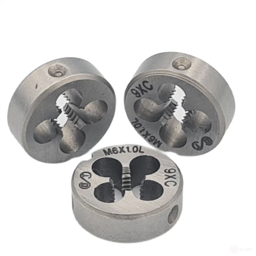 Плашка М 6х1,0 (Ф20) 9ХС 6g левая (ОТ) (1*10)