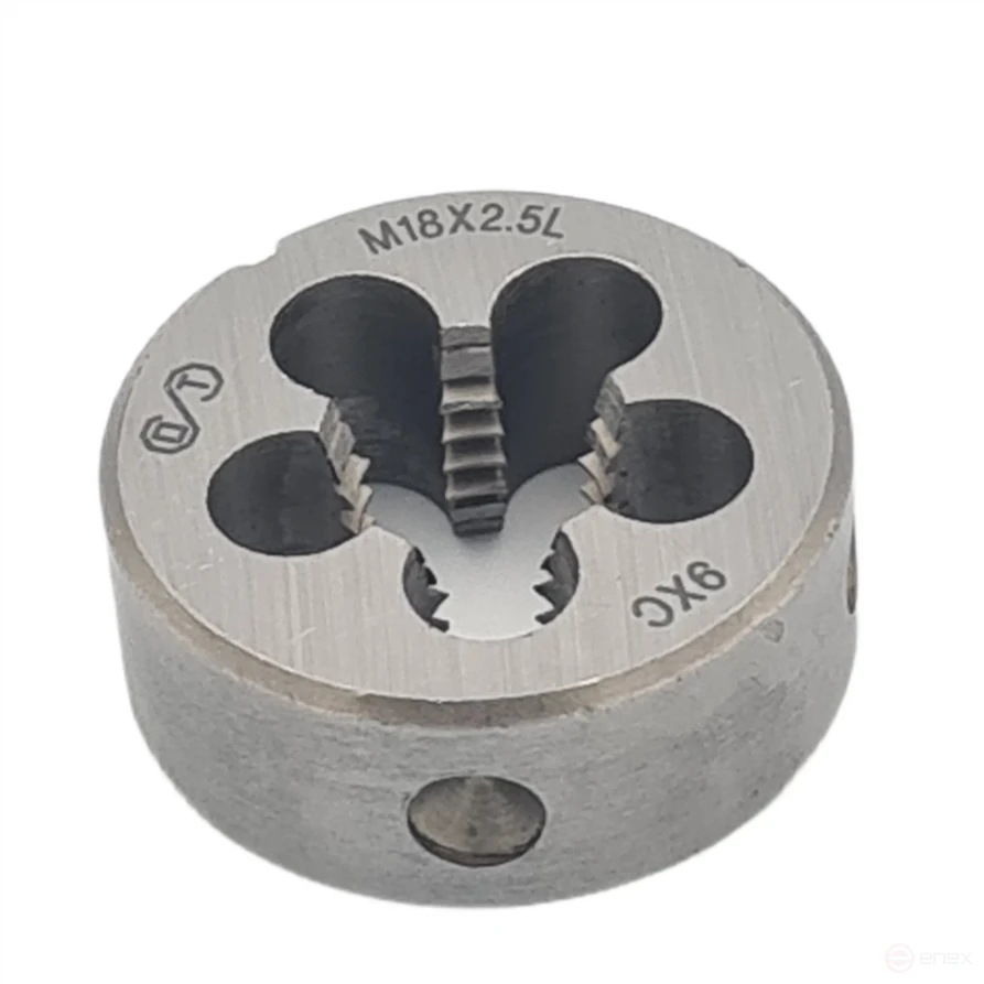 Плашка М 18х2,5 (Ф45) 9ХС 6g левая (ОТ) (1*5)