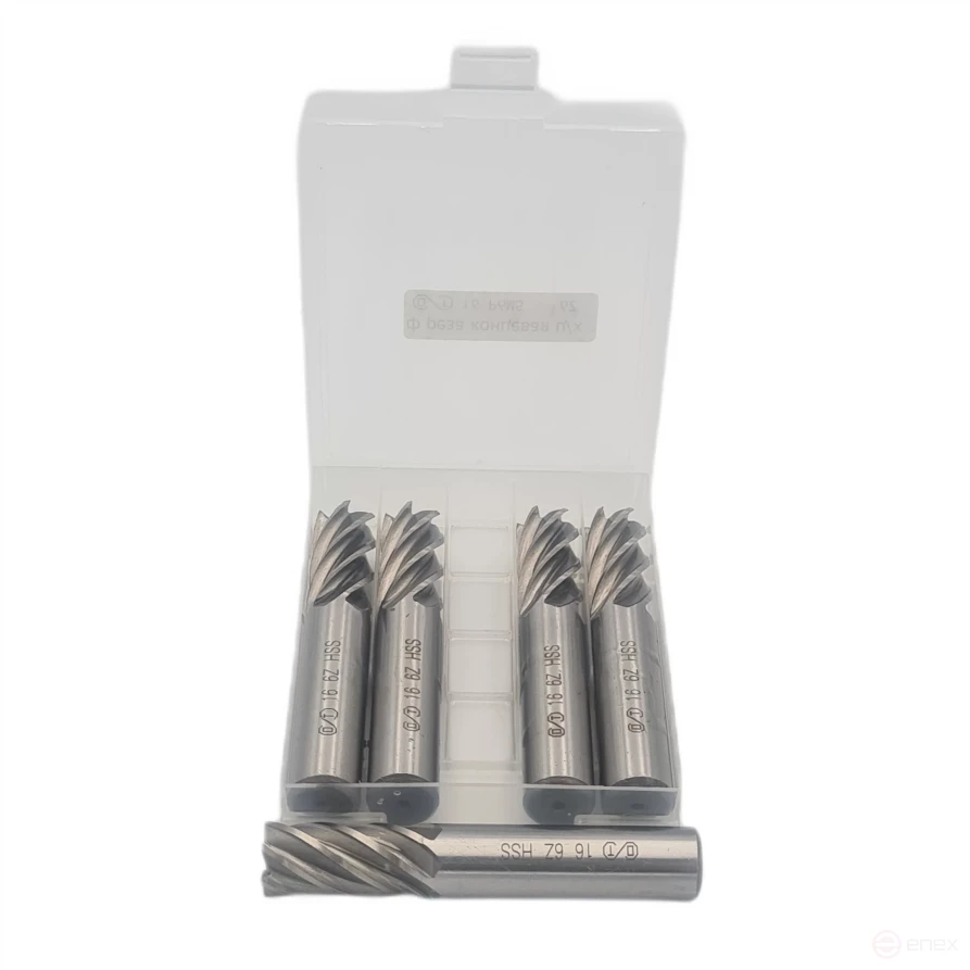 Фреза концевая ц/хв 16х32х92 z-6 HSS (ОТ) (1*2)