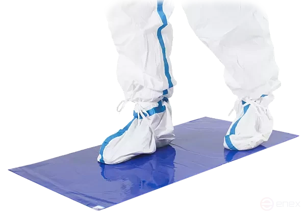 Puretech®SMB multi-layer sticky mat 30 layers (90×60 cm, blue)