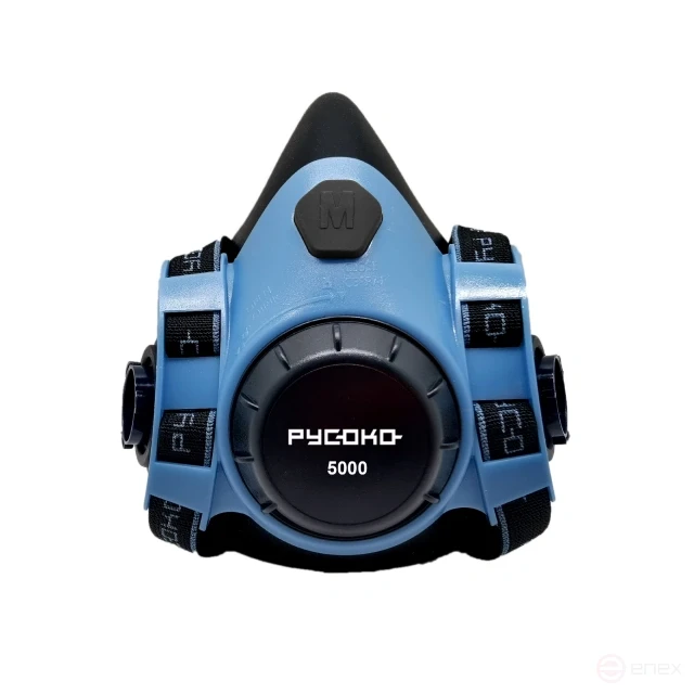 Полумаска фильтрующая из изолирующих материалов РУСОКО 5000, размер M