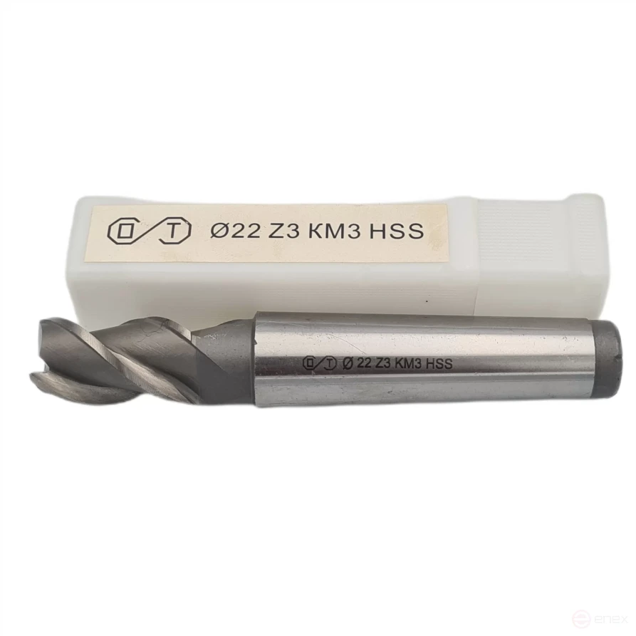 Фреза концевая к/хв 22х38х140 z-3 КМ3 HSS (ОТ)