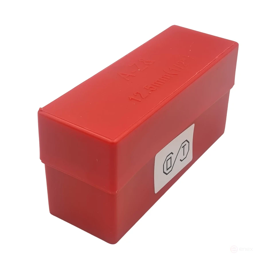 Клеймо буквенное латиница № 12,5 (комплект 27 шт.) (ОТ)