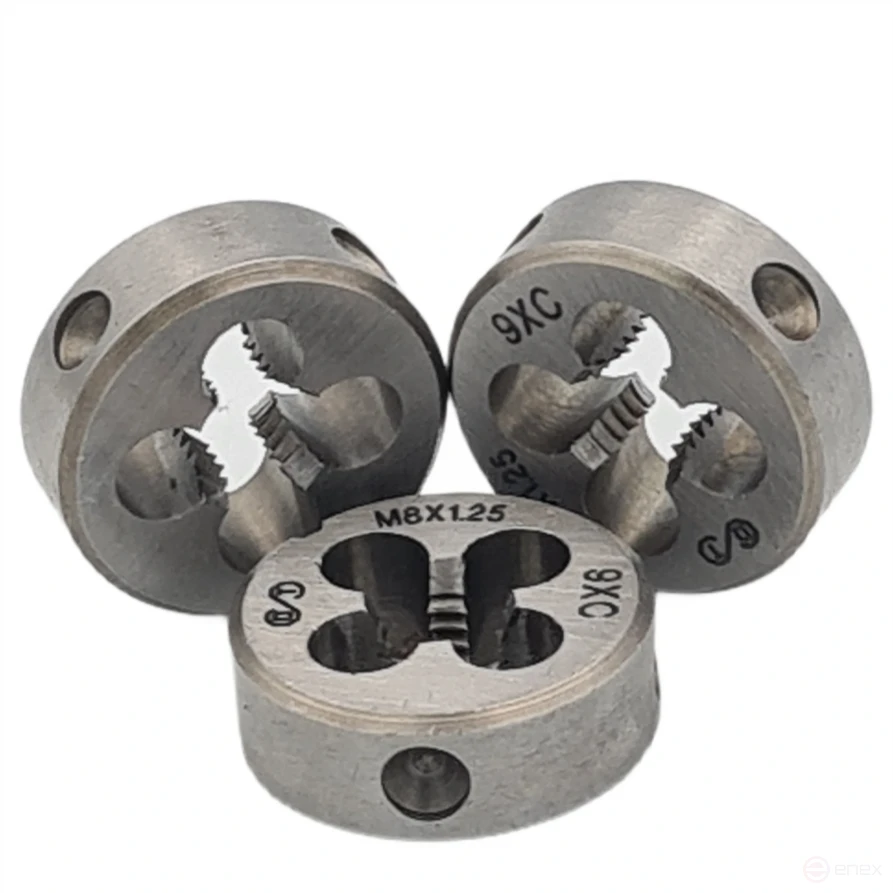 Плашка М 8х1,25 (Ф25) 9ХС 6g (ОТ) (1*5)