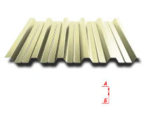 Профлист НС44 1000/1055 0.55 мм RAL 1014