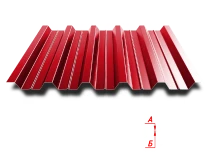 Профлист НС44 1000/1055 0.6 мм ЛКП