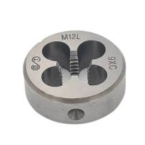 Плашка М 12х1,75 (Ф38) 9ХС 6g левая (ОТ) (1*5)