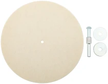 Круг полировальный войлочный на липучке d150*5 мм, 0,4 г/см3