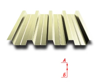 Профлист НС57 750/801 0.8 мм RAL 1014