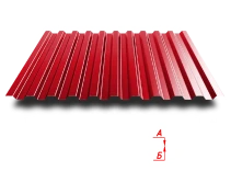 Profile sheet C21 1000/1050 0.4 mm paintwork