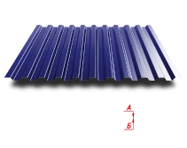 Profile sheet C21 1000/1050 0.45 mm RAL 5002