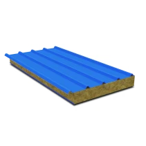 Sandwich panel roofing 150 mm mineral wool