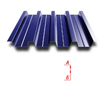 Профлист НС57 750/801 0.9 мм RAL 5002