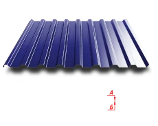 Профлист С20R 1100/1150 0.7 мм RAL 5002