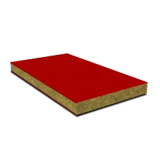 Sandwich panel wall 120 mm mineral wool