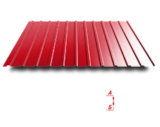 Profile sheet C10 1100/1160 0.5 mm paintwork