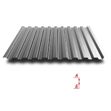 Trapezoidal sheet C21 1000/1050 0.5 mm OTS