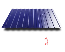 Profile sheet C8 1150/1200 0.65 mm RAL 5002