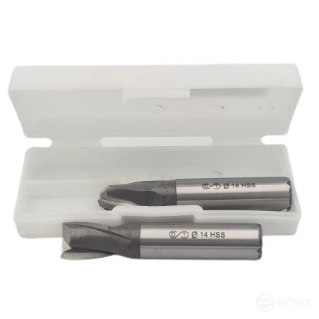 Фреза шпоночная ц/хв 14х16х73 HSS (ОТ) (1*2)